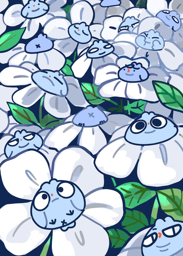More flower
